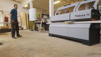 Altendorf WA8X a Hebrock F4 ve firmě Kuchyně V&S Design s.r.o. 