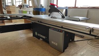 Formátovací pila Altendorf WA8 TE ve firmě pana Dvořáka