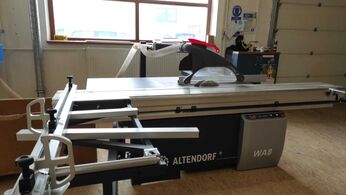 Formátovací pila Altendorf WA8 TE ve firmě pana Dvořáka