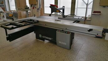 Formátovací pila Altendorf WA 80 TE bude sloužit i pro výrobu vysoce kvalitních sedacích souprav