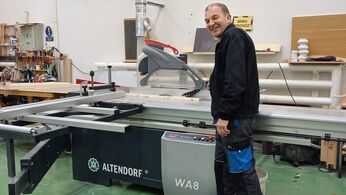 Východočeské divadlo v Pardubicích a Altendorf WA8 TE