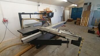 ALTENDORF F45 s vakuovými přísavkami, vzduchovým stolem a zarážkami DUO 90