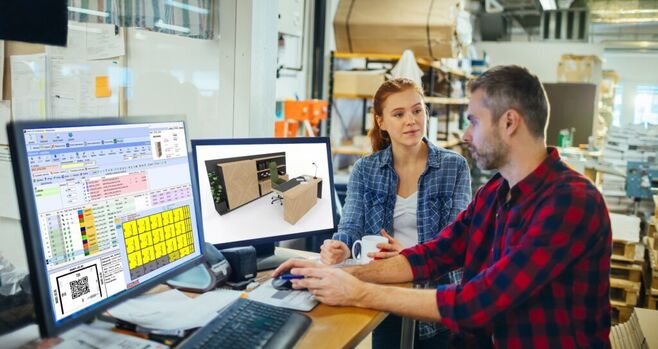 Výhody tvorby grafických návrhů, optimalizace, nářezových plánů a tisku výrobních štítků